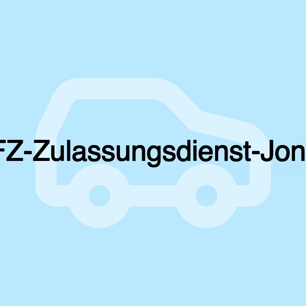 KFZ-Zulassungsdienst-Jonas