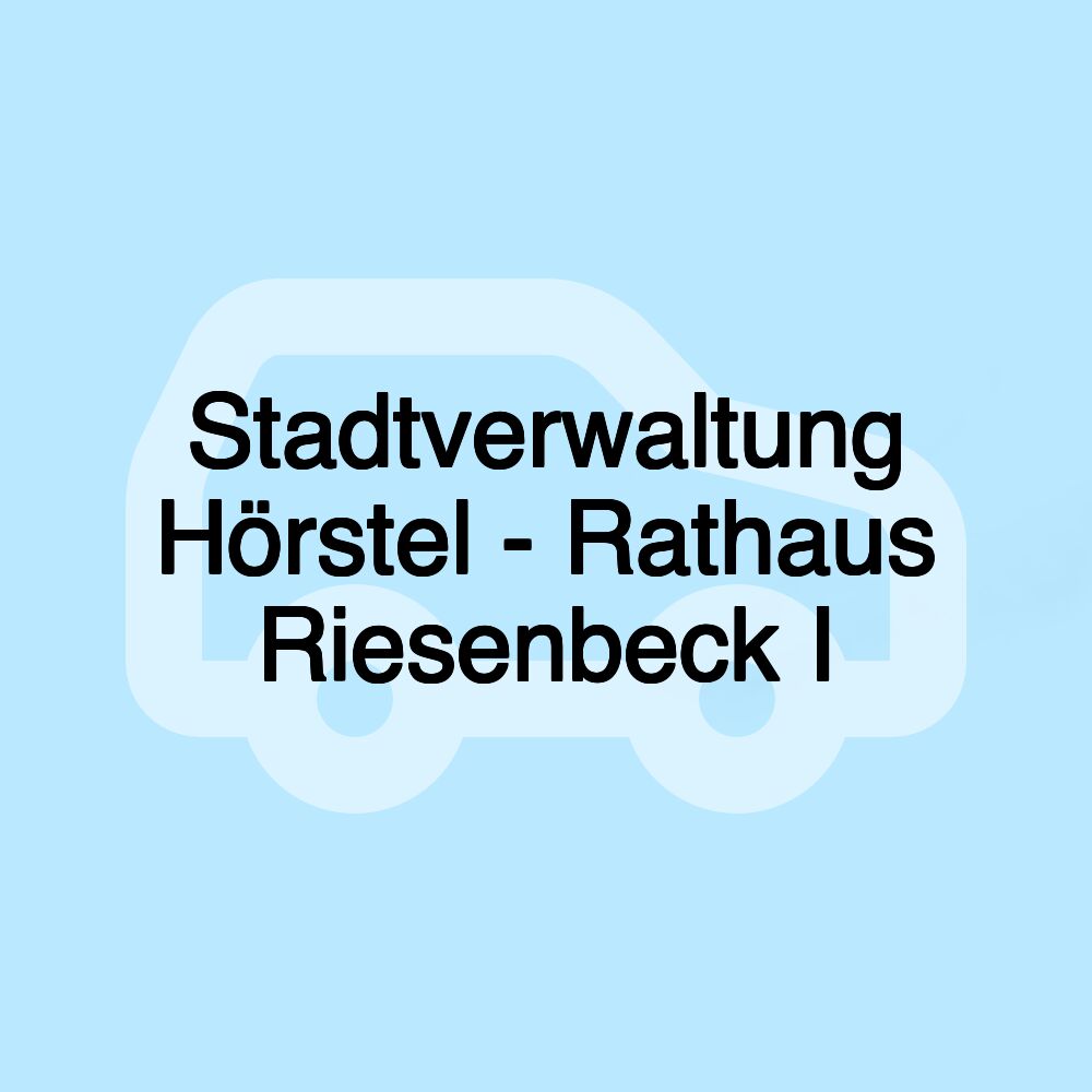 Stadtverwaltung Hörstel - Rathaus Riesenbeck I