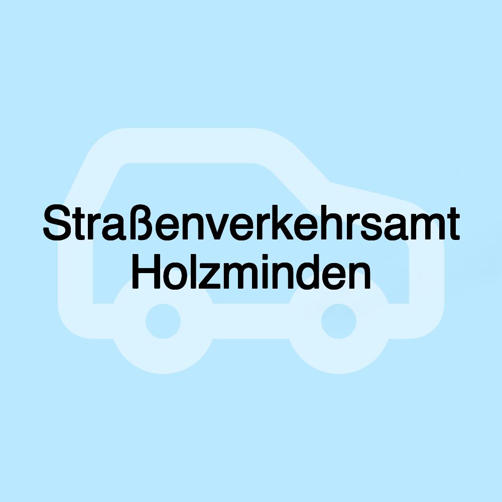 Straßenverkehrsamt Holzminden