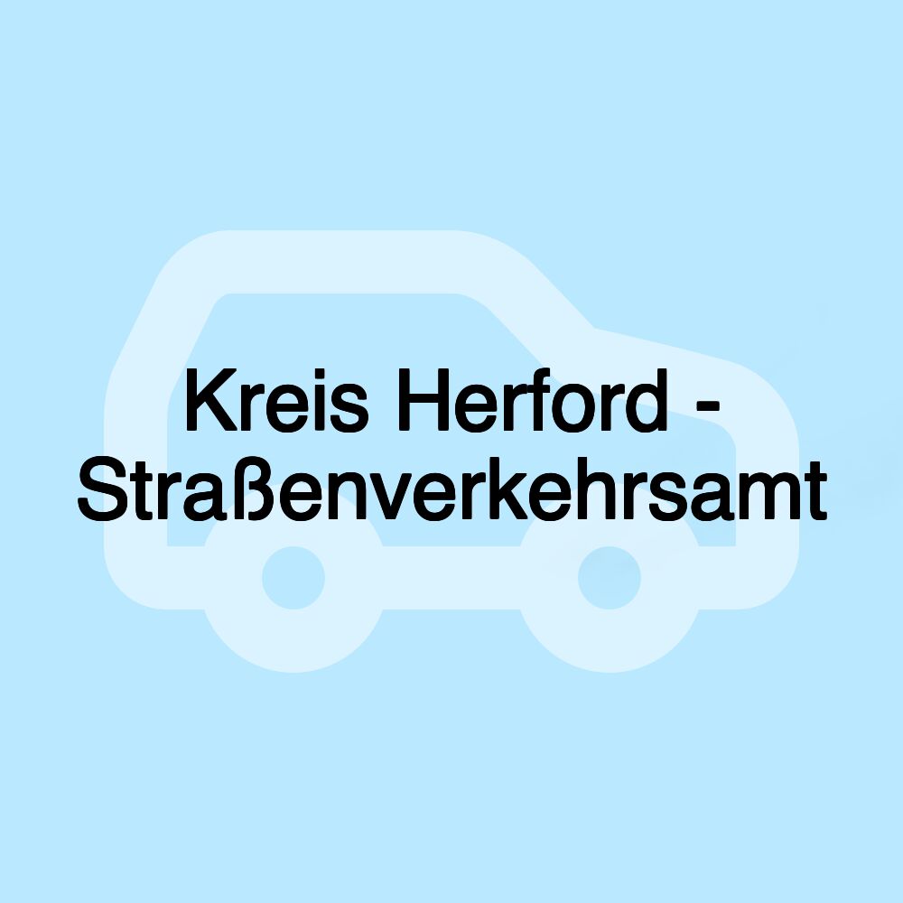 Kreis Herford - Straßenverkehrsamt