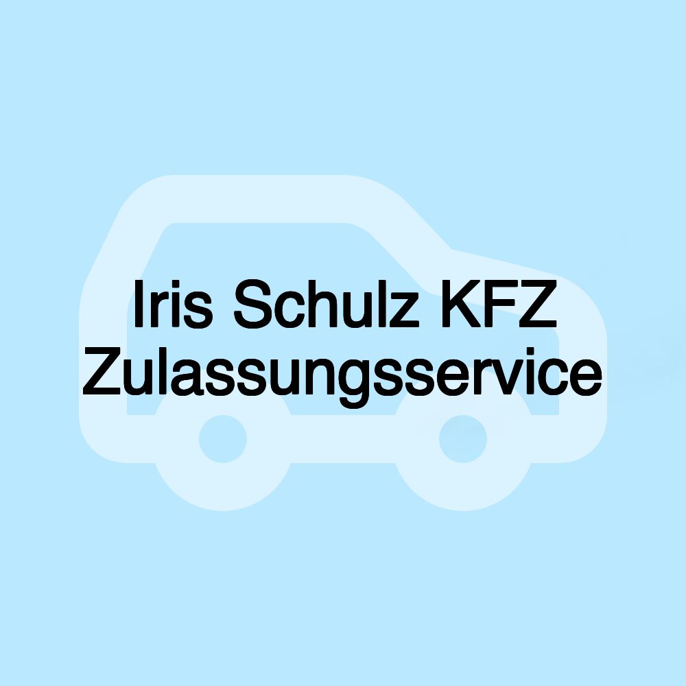 Iris Schulz KFZ Zulassungsservice