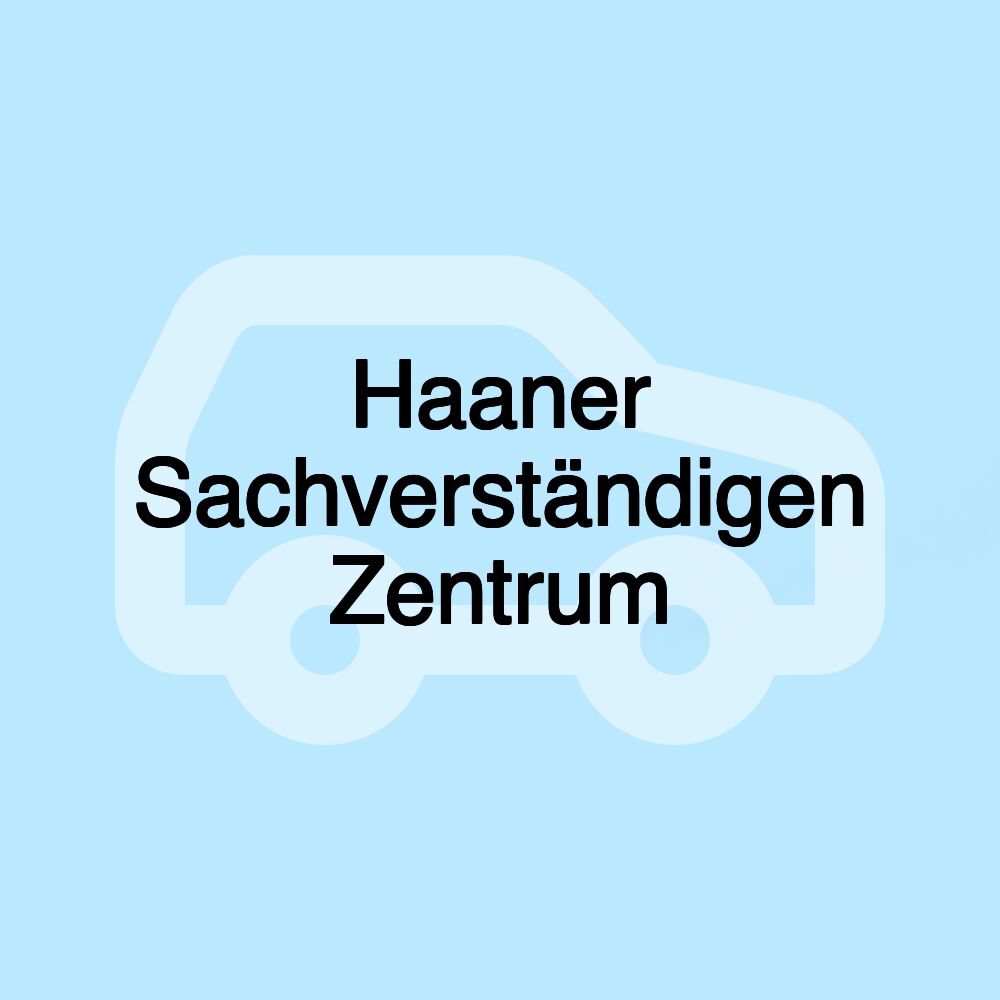 Haaner Sachverständigen Zentrum