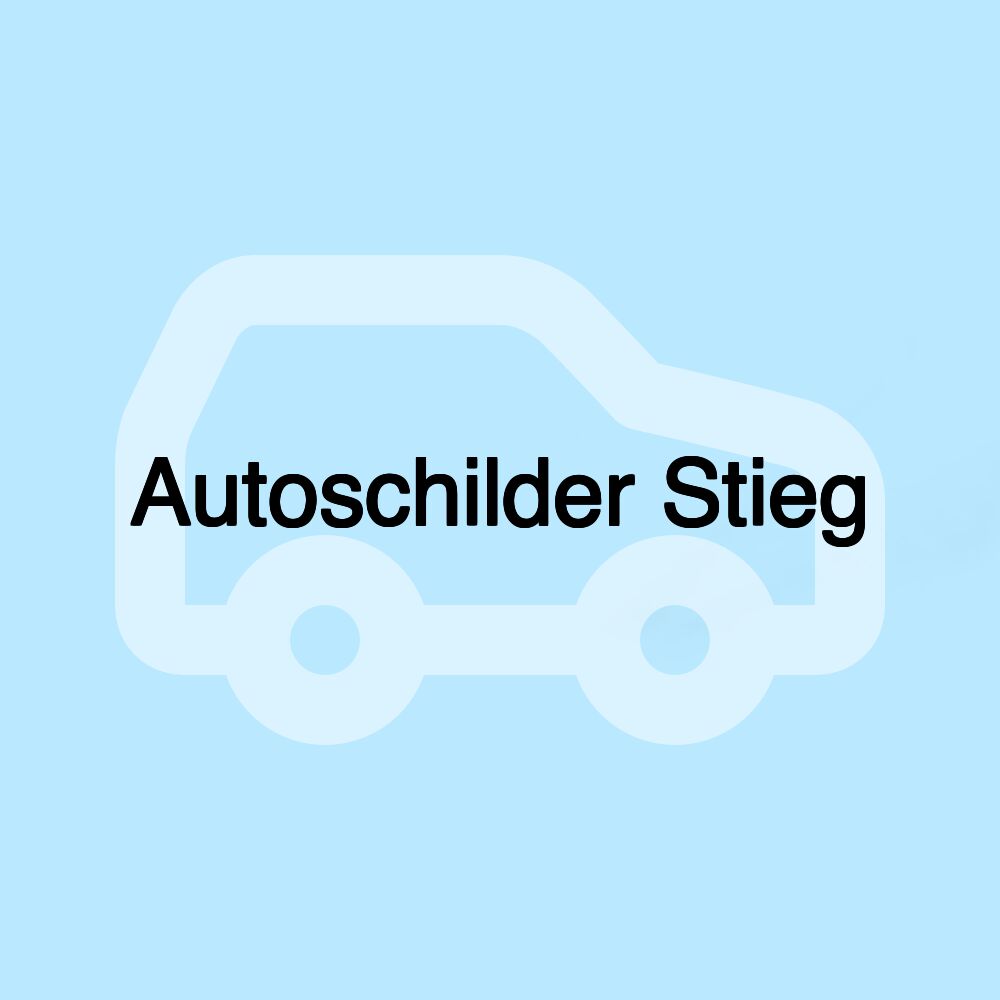 Autoschilder Stieg