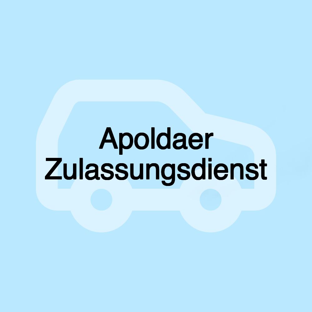 Apoldaer Zulassungsdienst