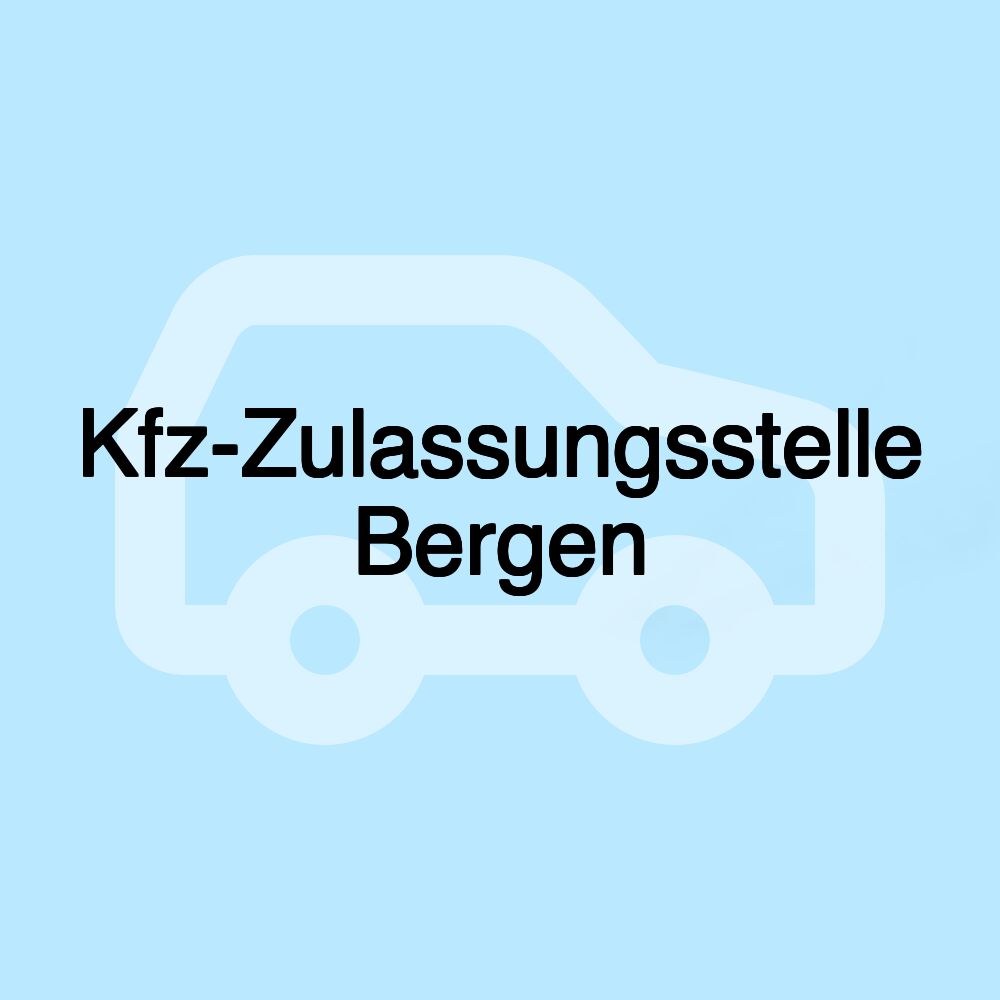 Kfz-Zulassungsstelle Bergen