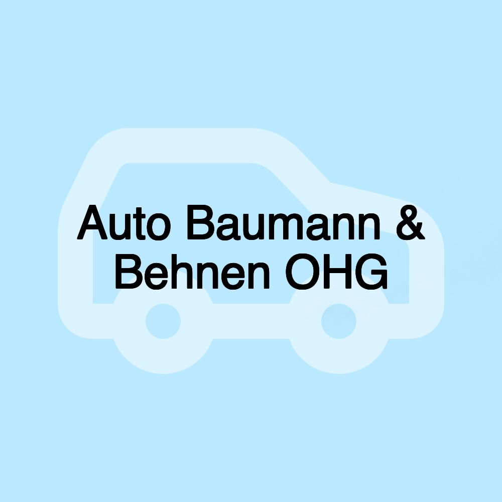 Auto Baumann & Behnen OHG