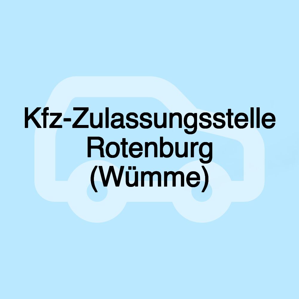 Kfz-Zulassungsstelle Rotenburg (Wümme)