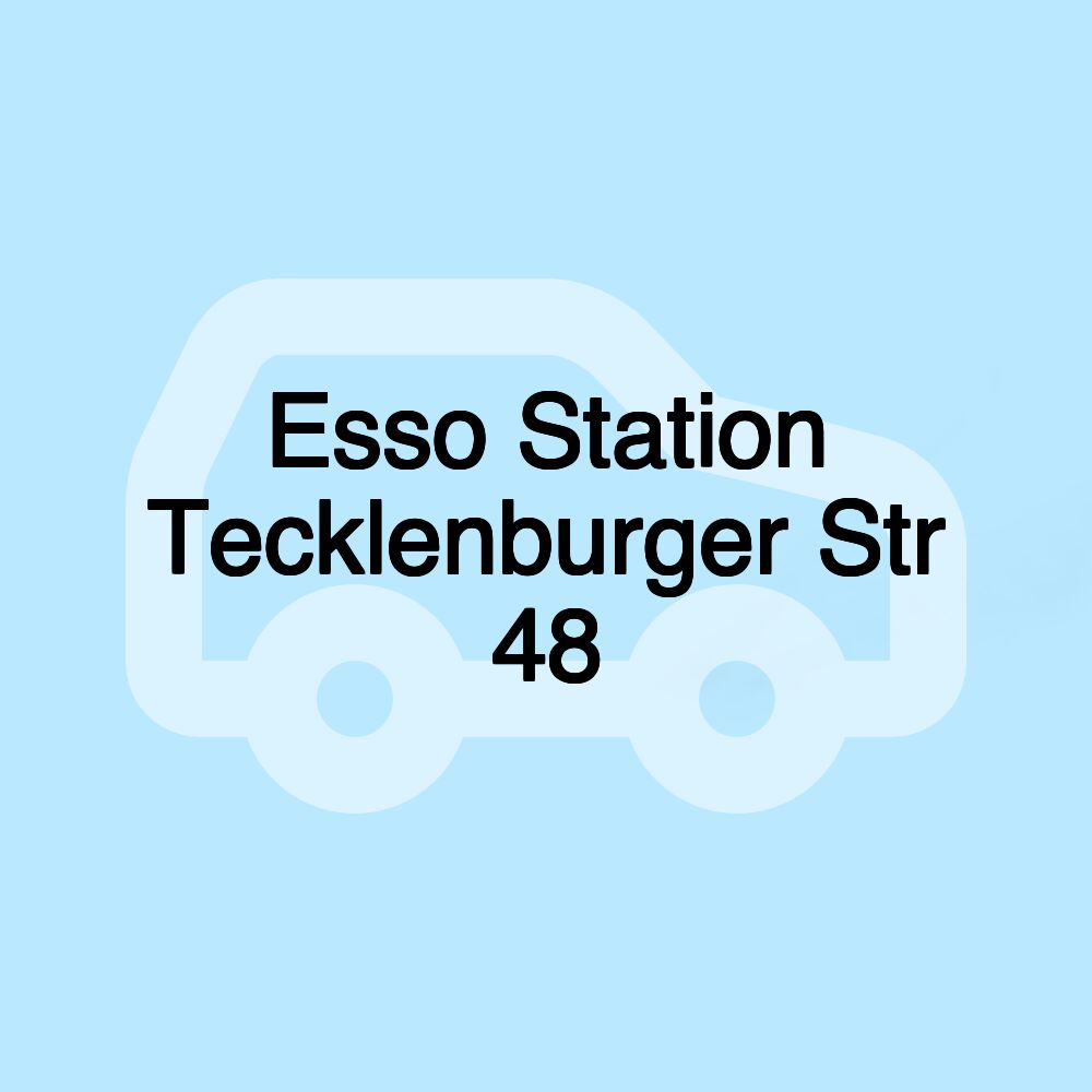 Esso Station Tecklenburger Str 48