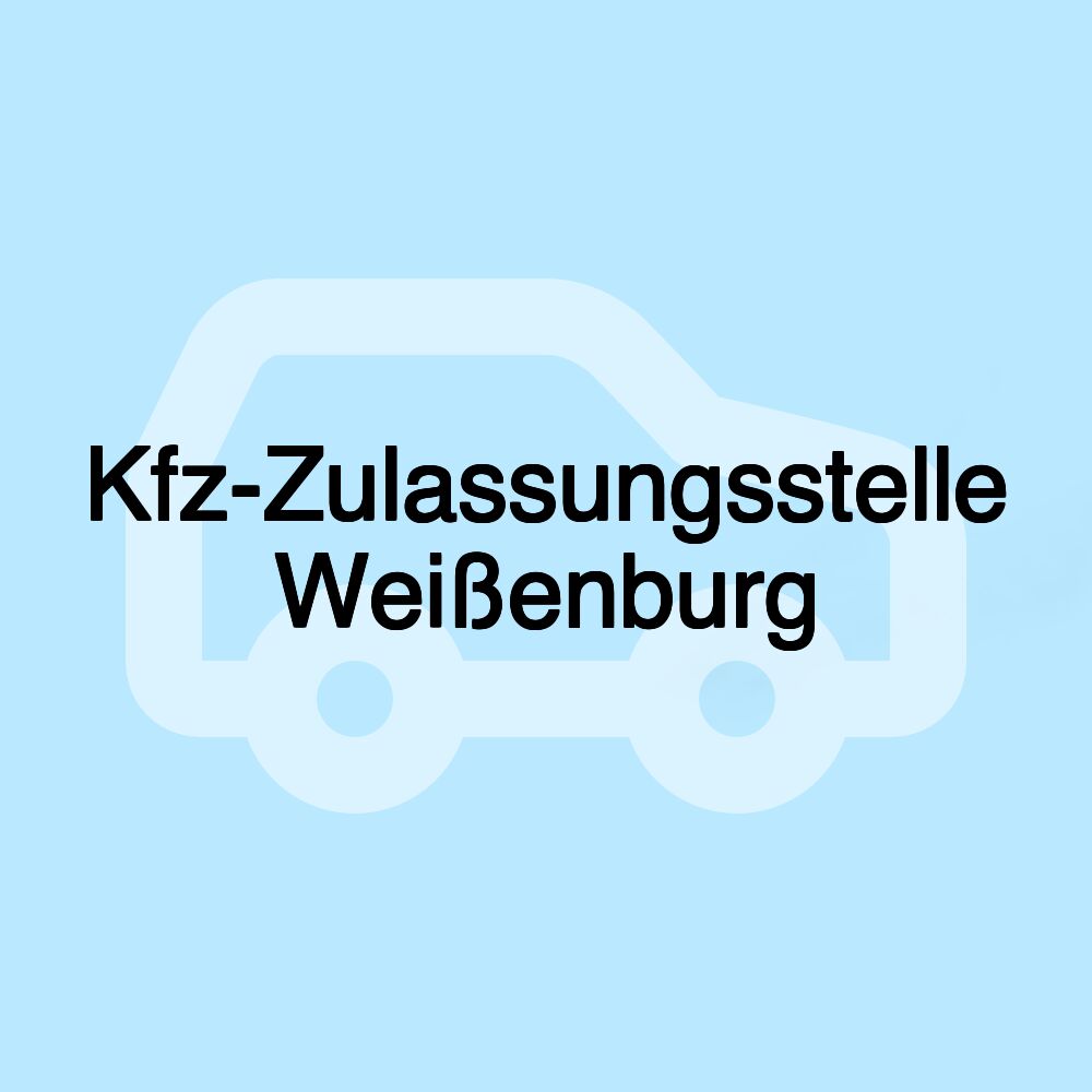 Kfz-Zulassungsstelle Weißenburg