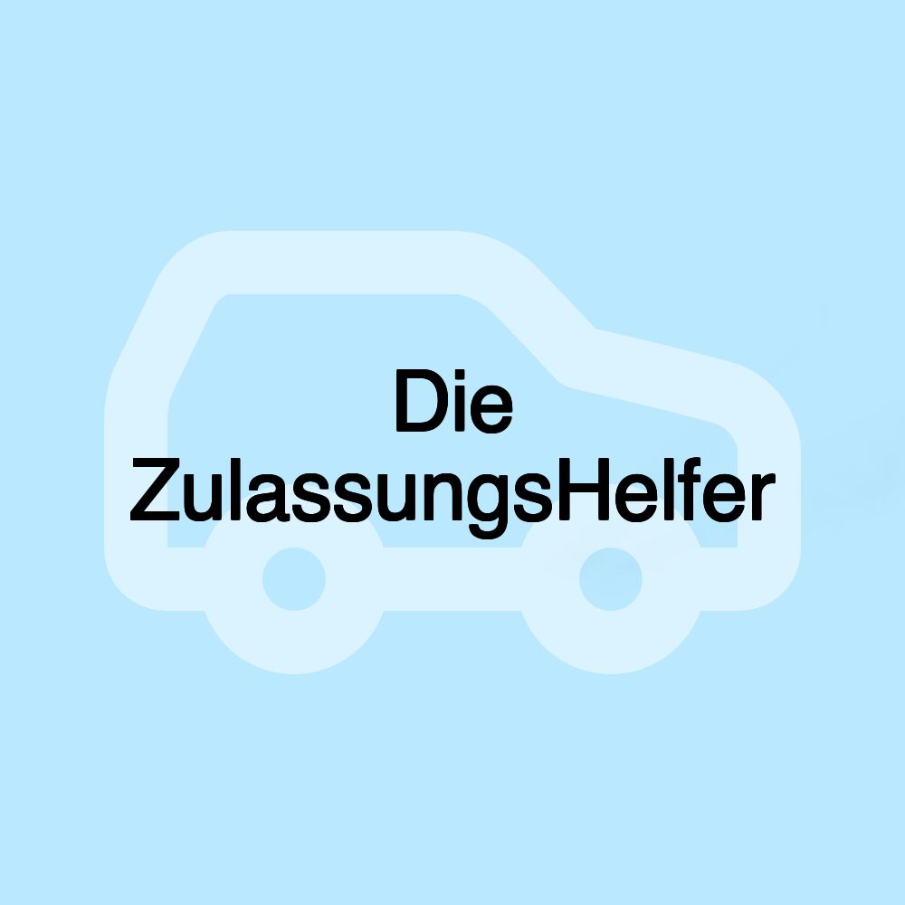 Die ZulassungsHelfer