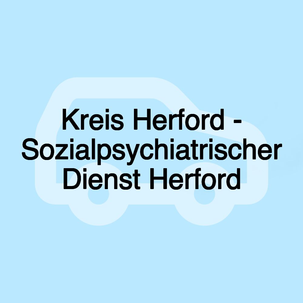 Kreis Herford - Sozialpsychiatrischer Dienst Herford