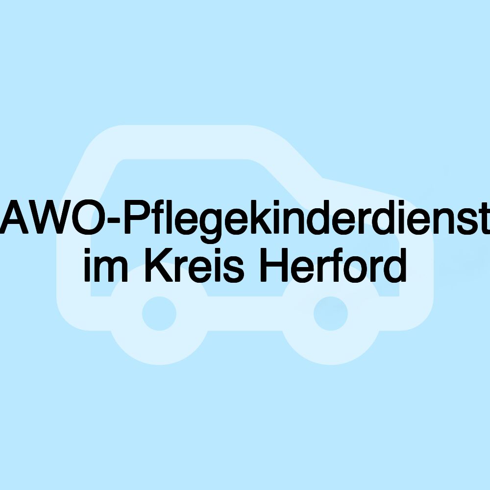 AWO-Pflegekinderdienst im Kreis Herford