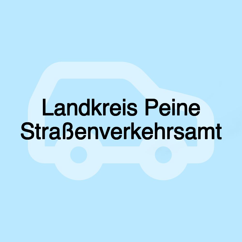 Landkreis Peine Straßenverkehrsamt