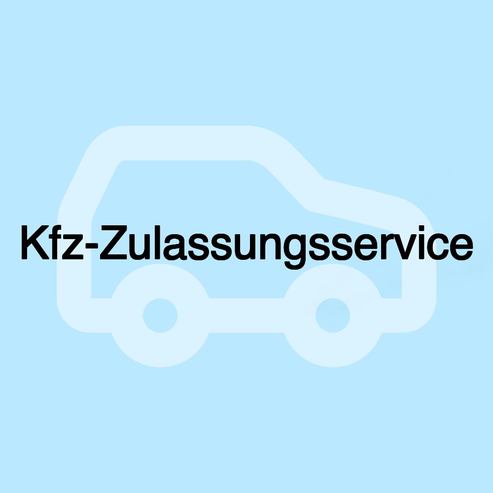 Kfz-Zulassungsservice