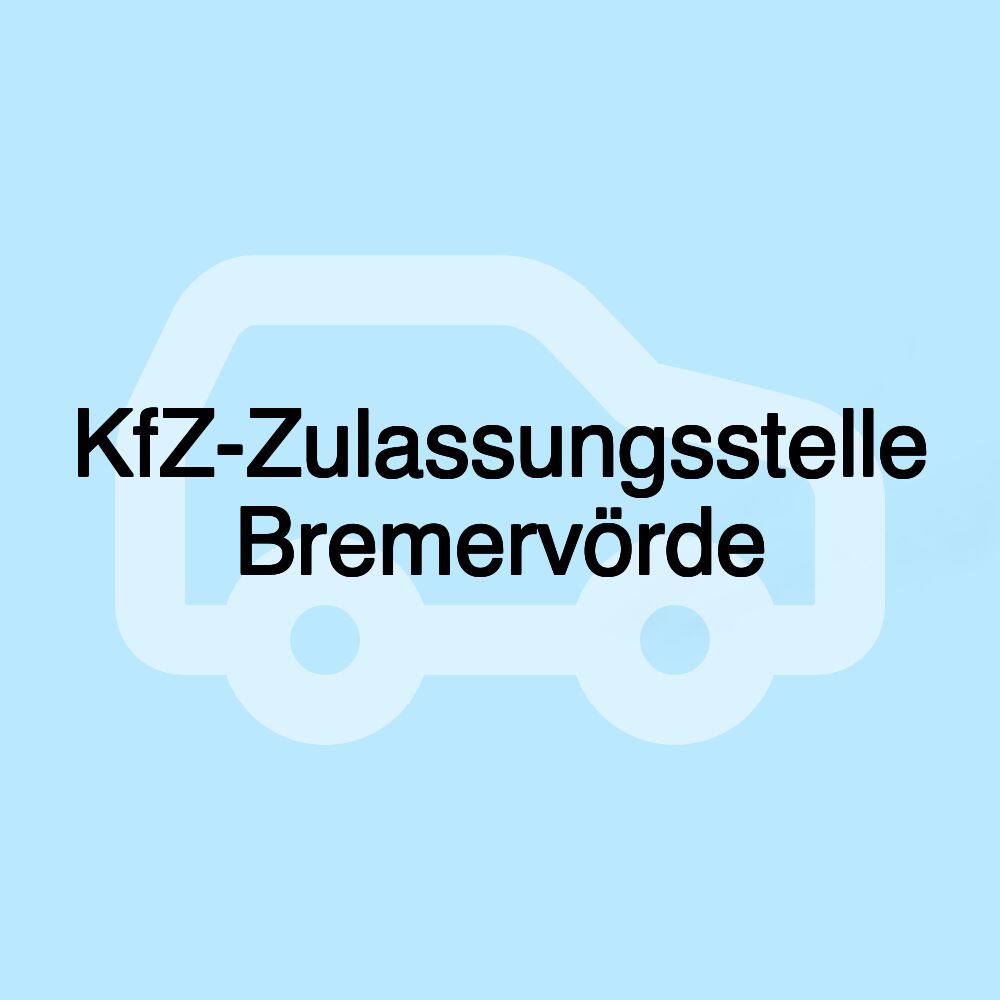 KfZ-Zulassungsstelle Bremervörde