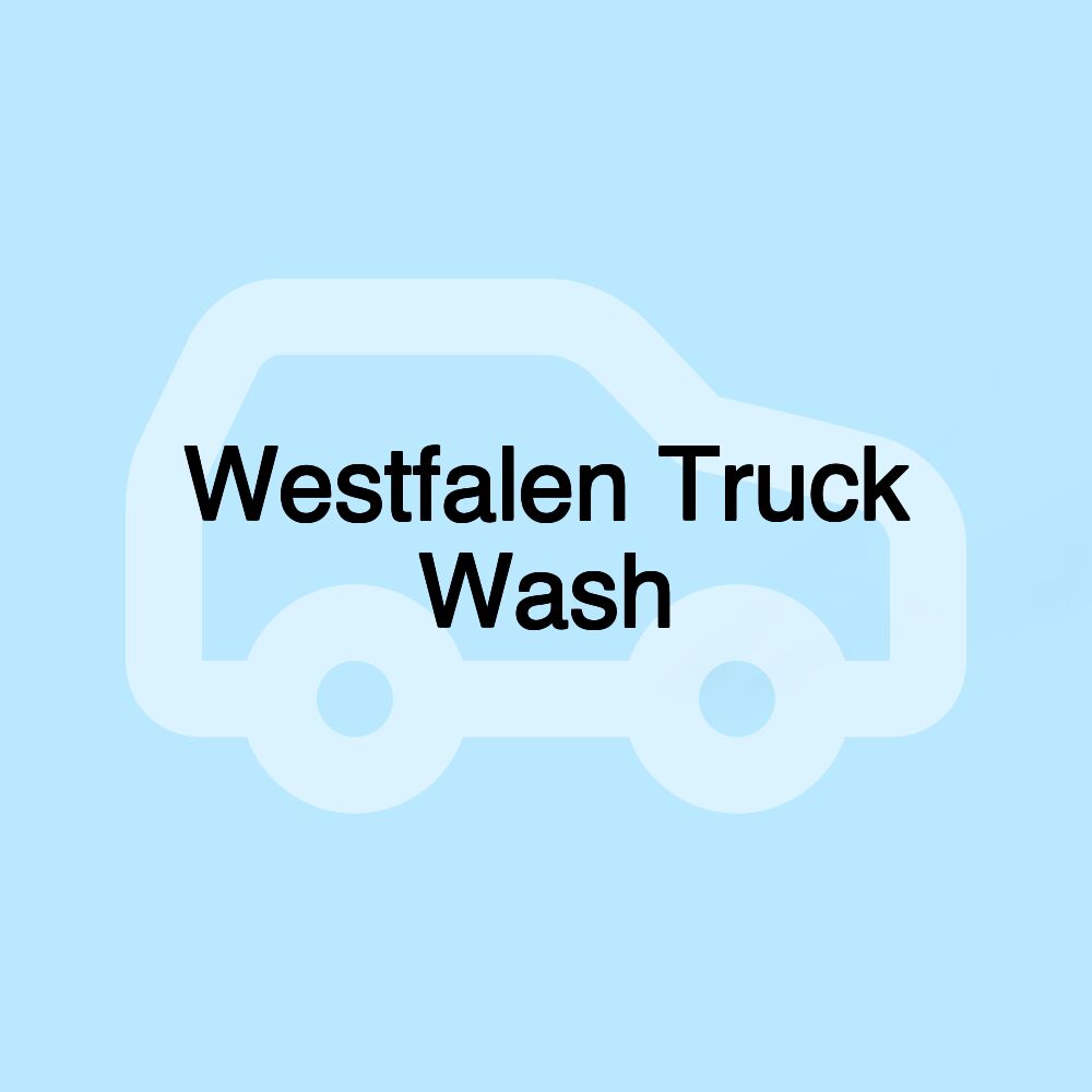 Westfalen Truck Wash