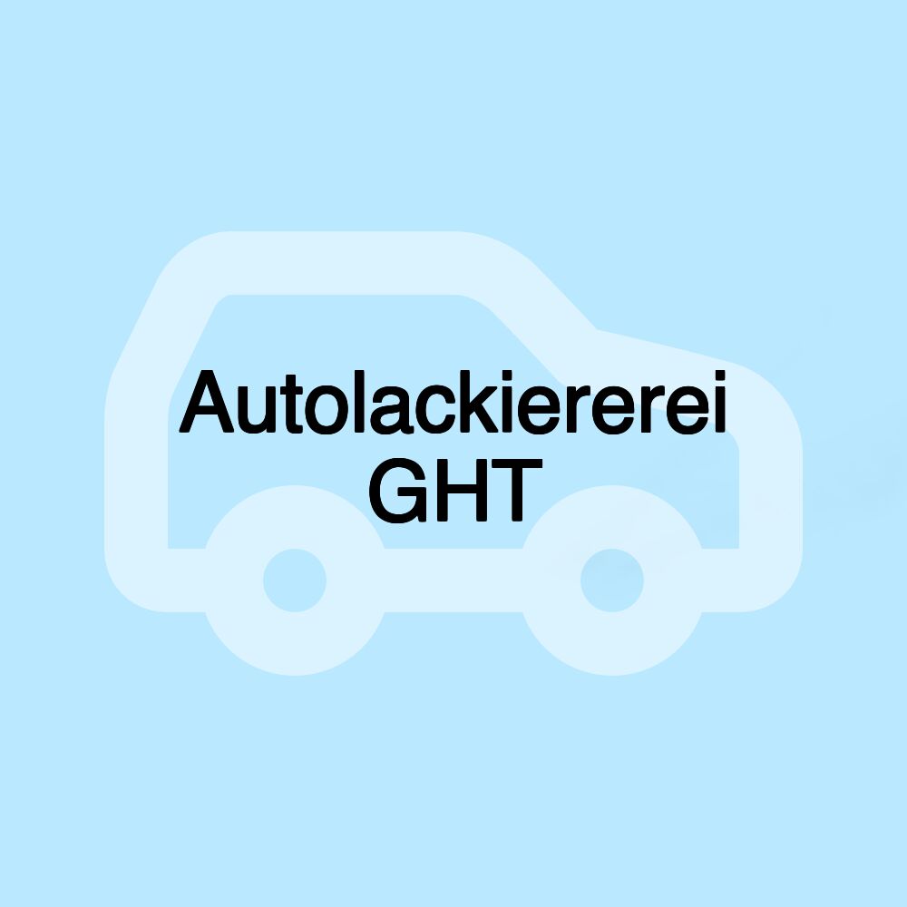 Autolackiererei GHT