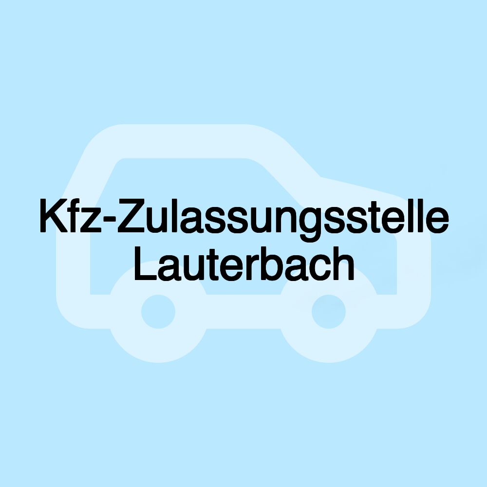 Kfz-Zulassungsstelle Lauterbach