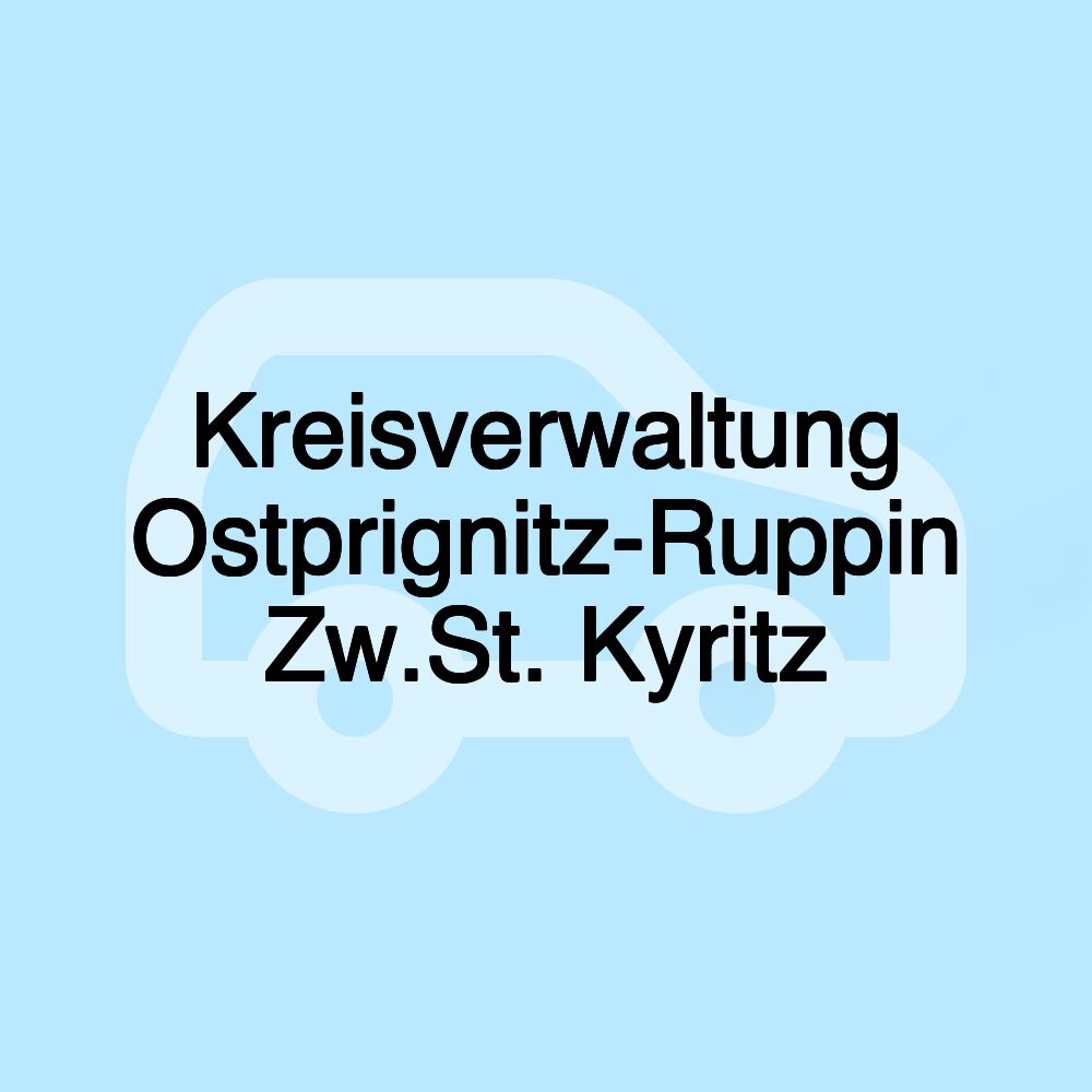 Kreisverwaltung Ostprignitz-Ruppin Zw.St. Kyritz