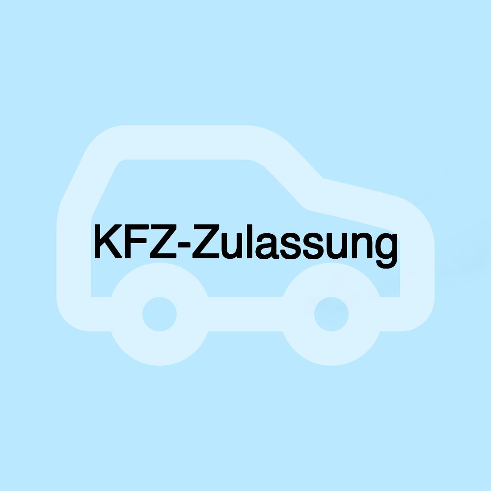 KFZ-Zulassung