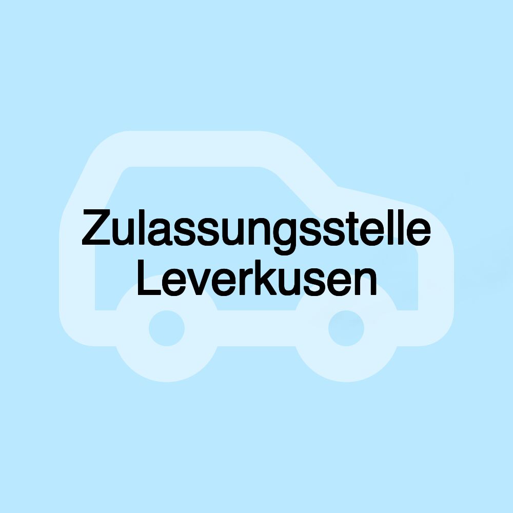 Zulassungsstelle Leverkusen