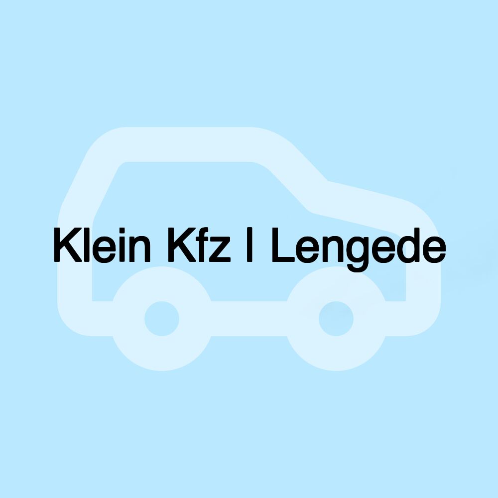 Klein Kfz | Lengede