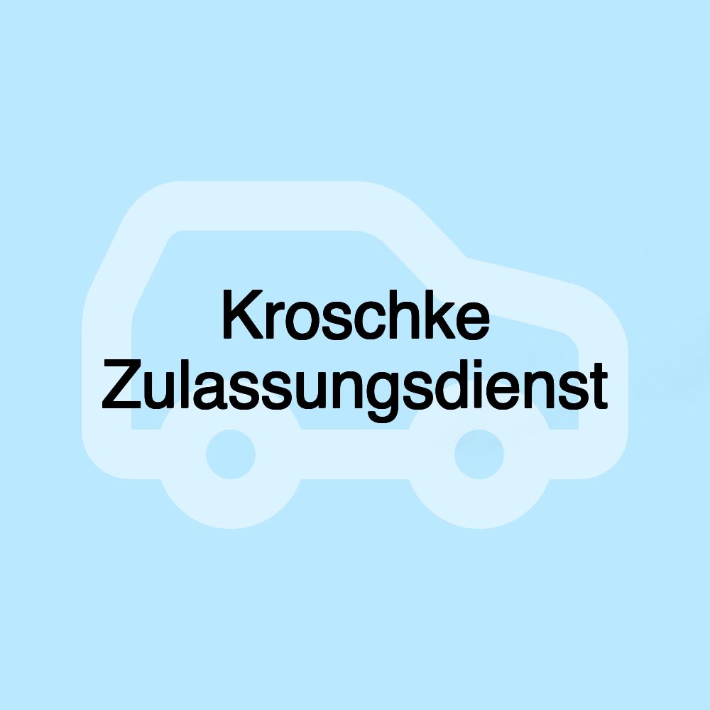 Kroschke Zulassungsdienst