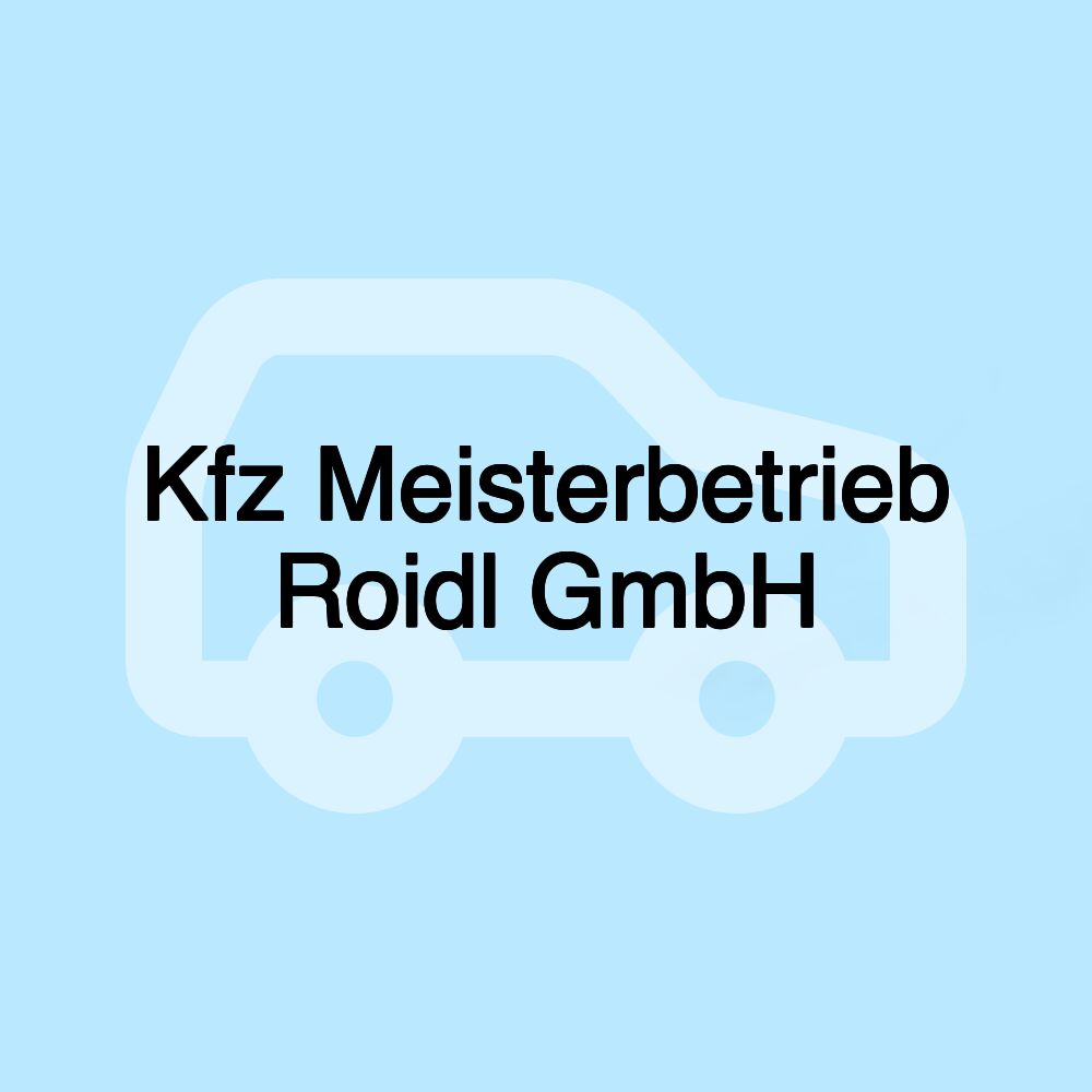 Kfz Meisterbetrieb Roidl GmbH