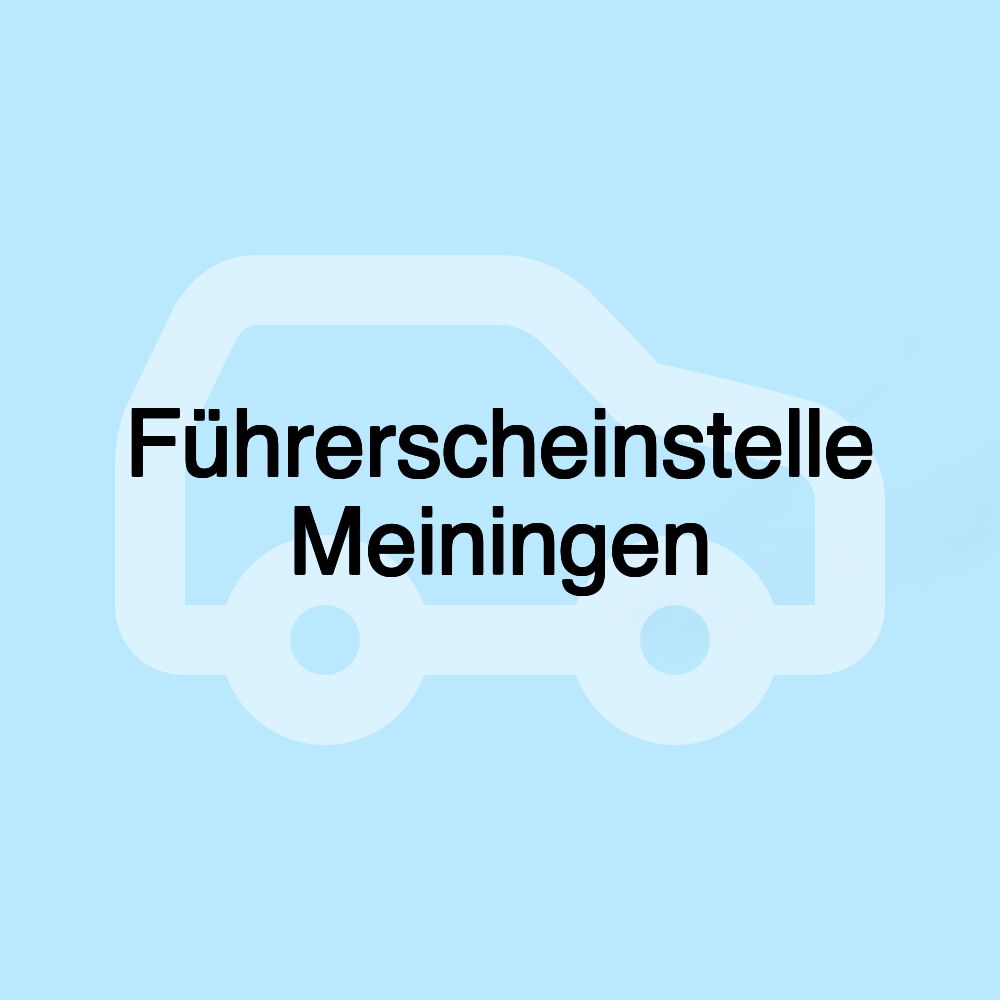 Führerscheinstelle Meiningen