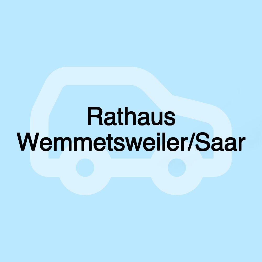 Rathaus Wemmetsweiler/Saar