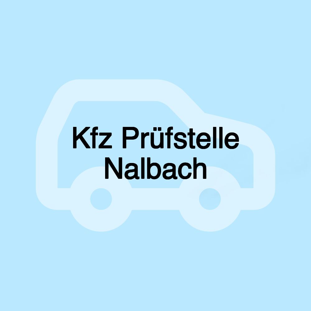 Kfz Prüfstelle Nalbach