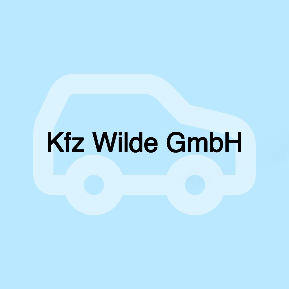 Kfz Wilde GmbH