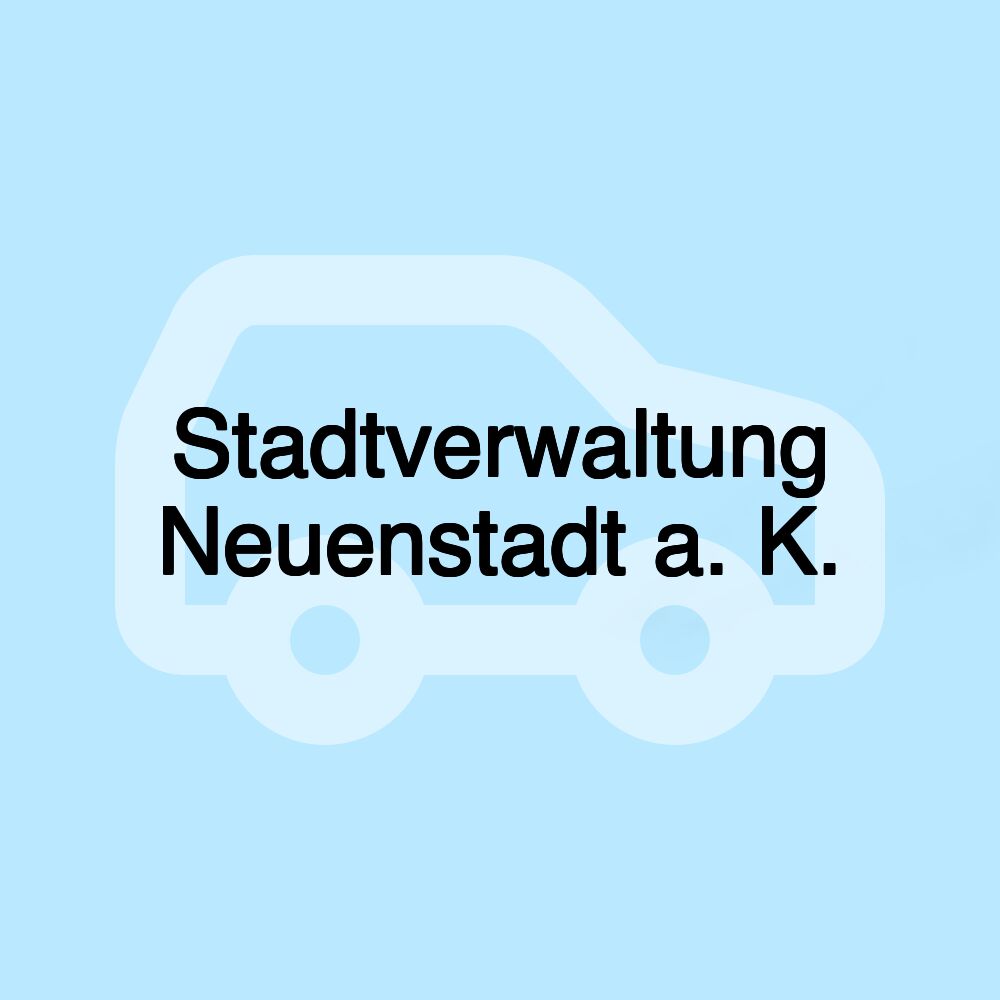 Stadtverwaltung Neuenstadt a. K.