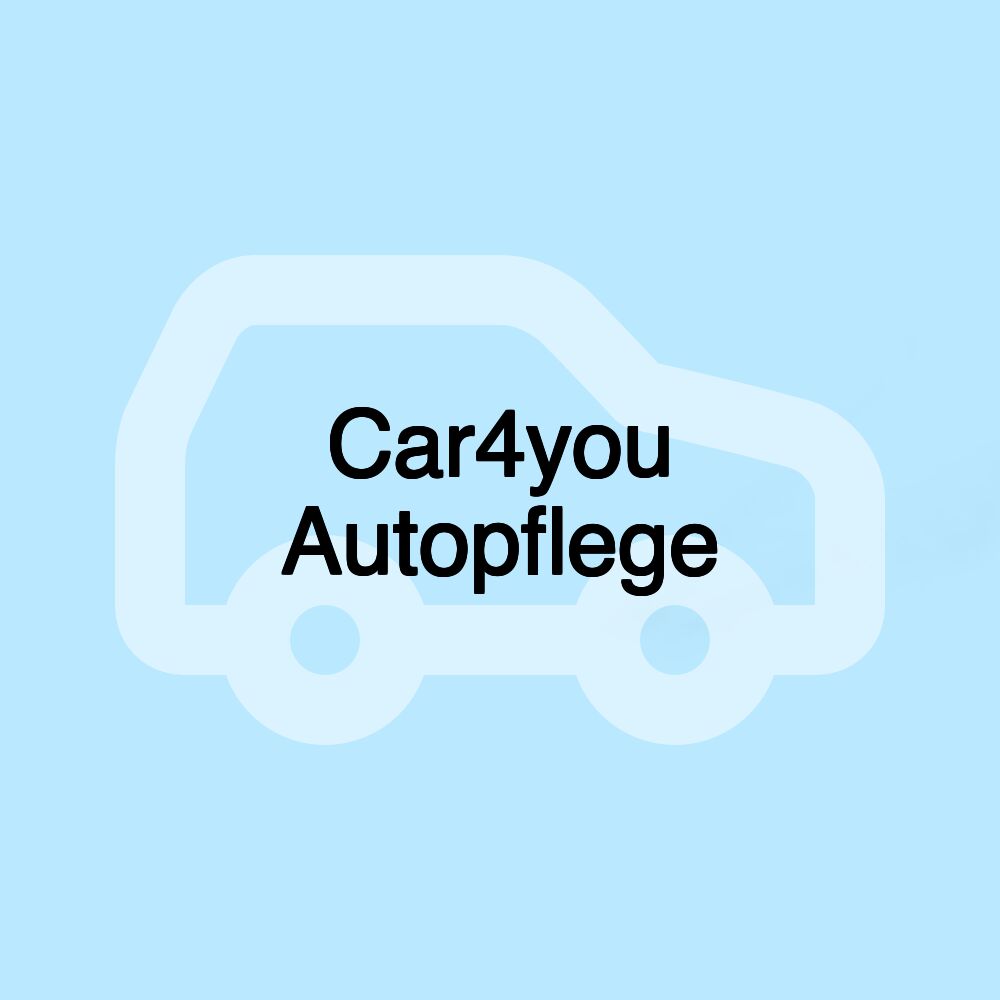 Car4you Autopflege