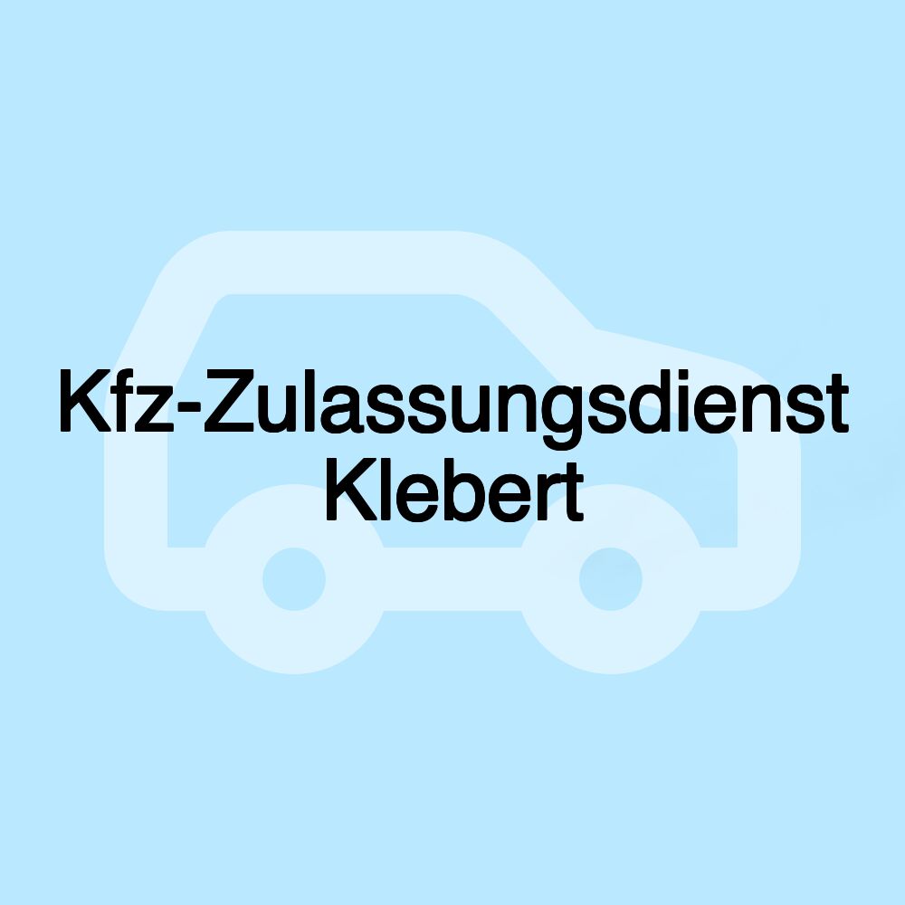 Kfz-Zulassungsdienst Klebert