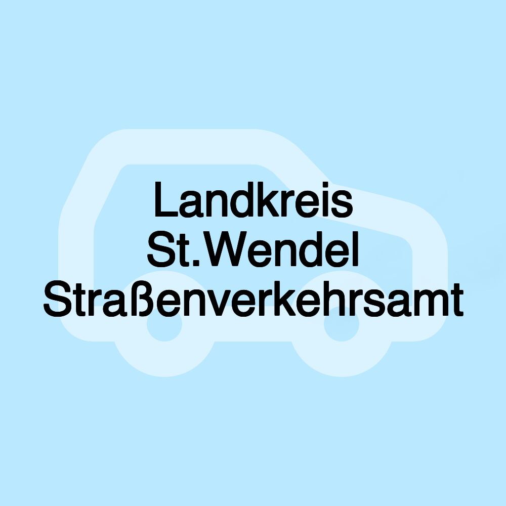 Landkreis St.Wendel Straßenverkehrsamt