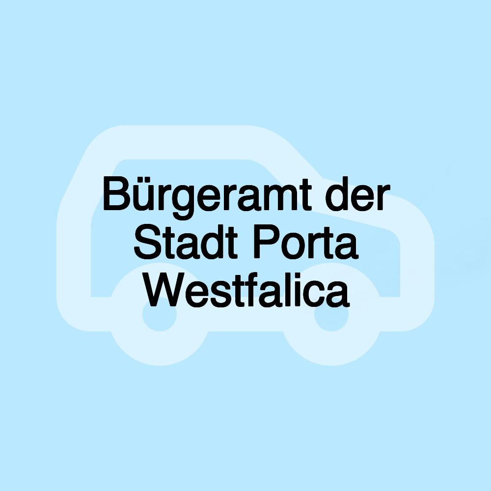 Bürgeramt der Stadt Porta Westfalica