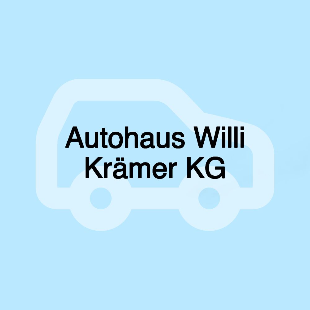 Autohaus Willi Krämer KG