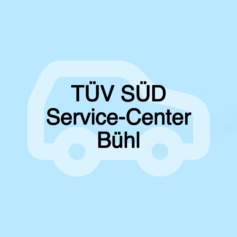 TÜV SÜD Service-Center Bühl