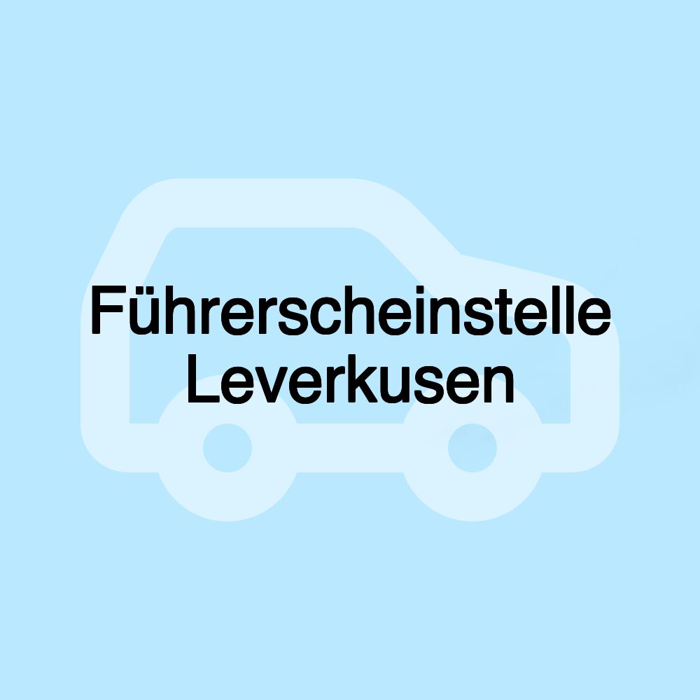 Führerscheinstelle Leverkusen