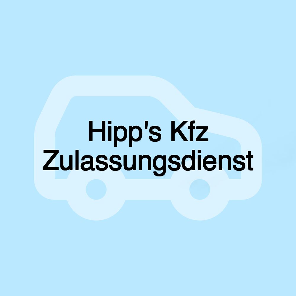 Hipp's Kfz Zulassungsdienst