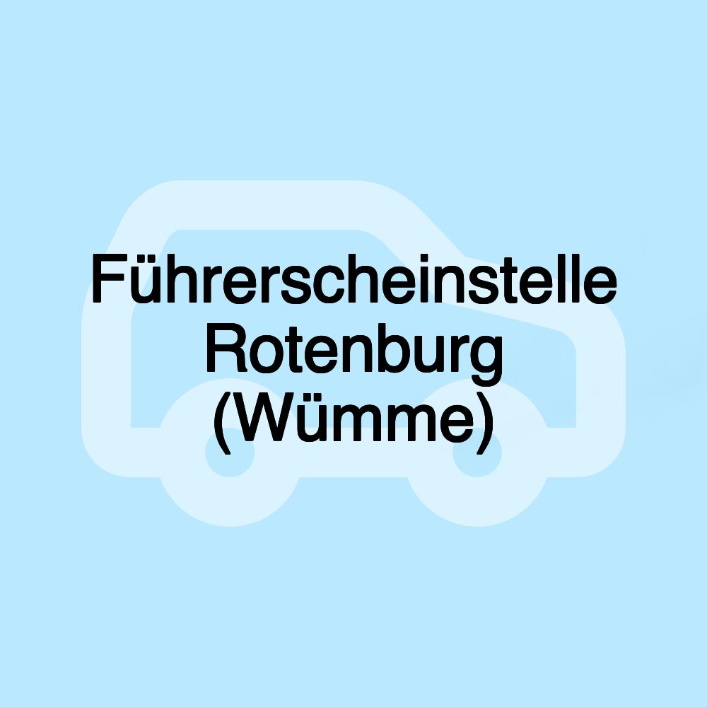 Führerscheinstelle Rotenburg (Wümme)