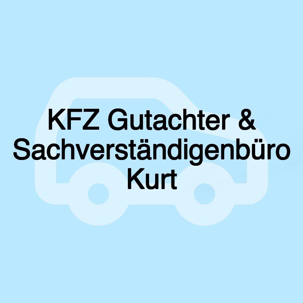 KFZ Gutachter & Sachverständigenbüro Kurt