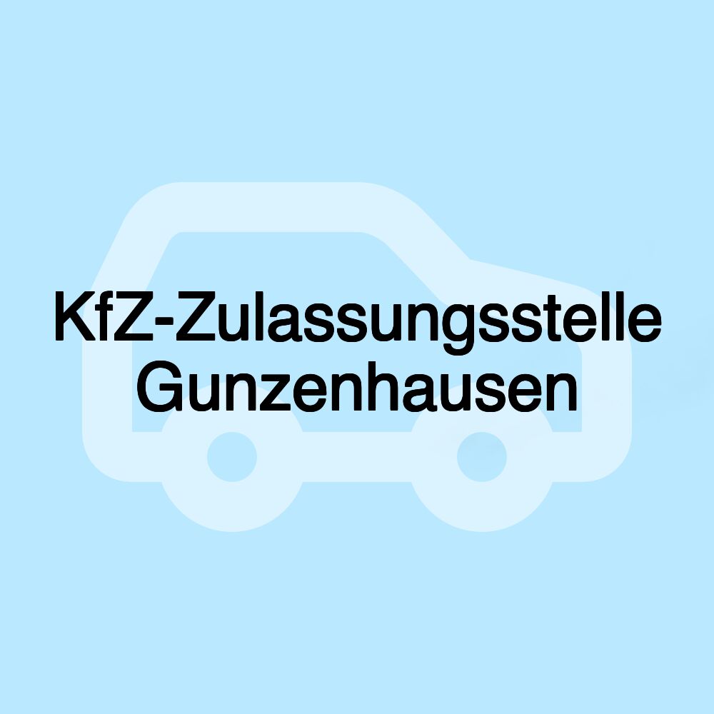 KfZ-Zulassungsstelle Gunzenhausen