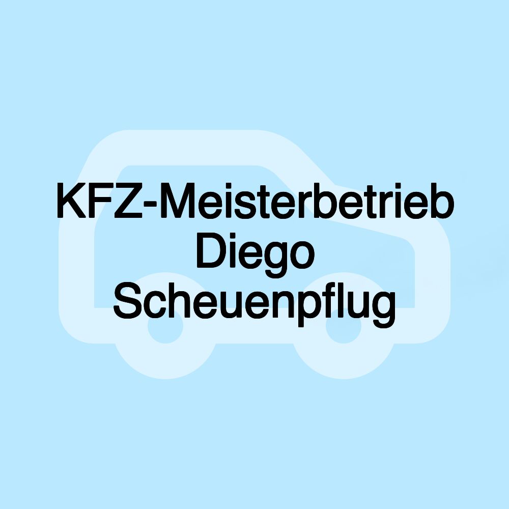 KFZ-Meisterbetrieb Diego Scheuenpflug