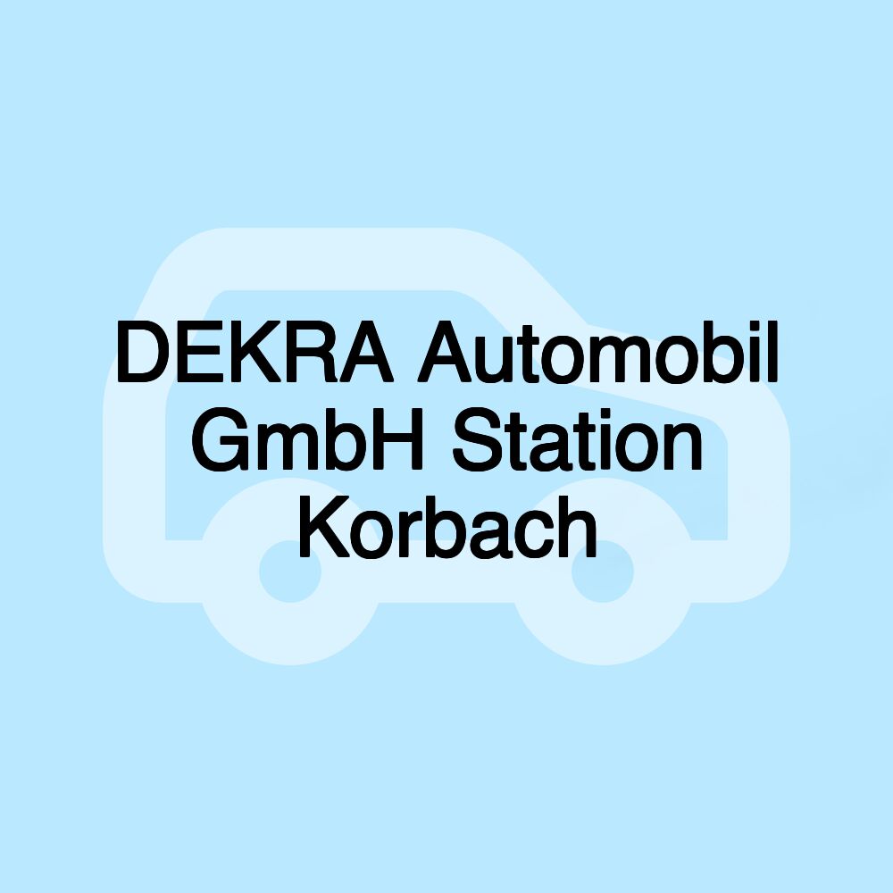 DEKRA Automobil GmbH Station Korbach