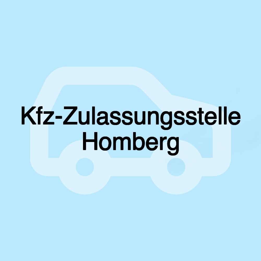 Kfz-Zulassungsstelle Homberg