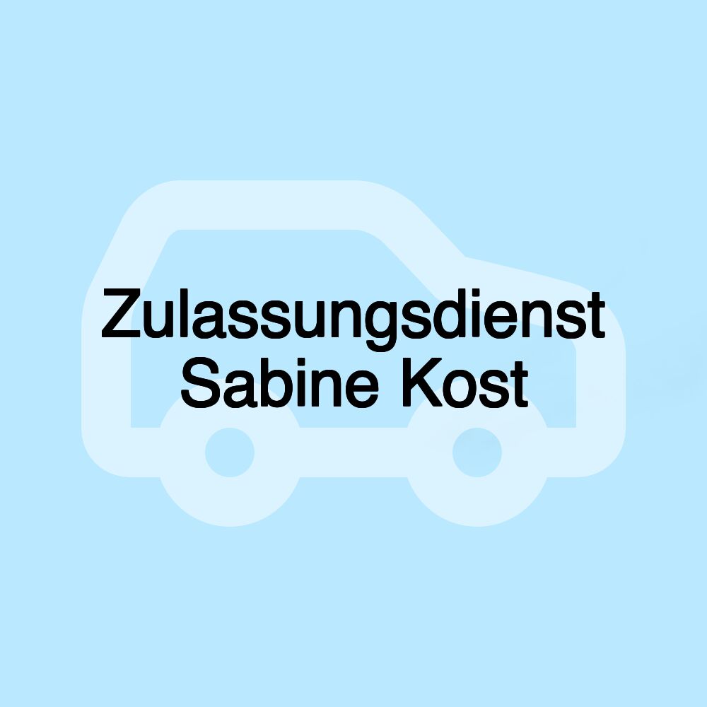 Zulassungsdienst Sabine Kost