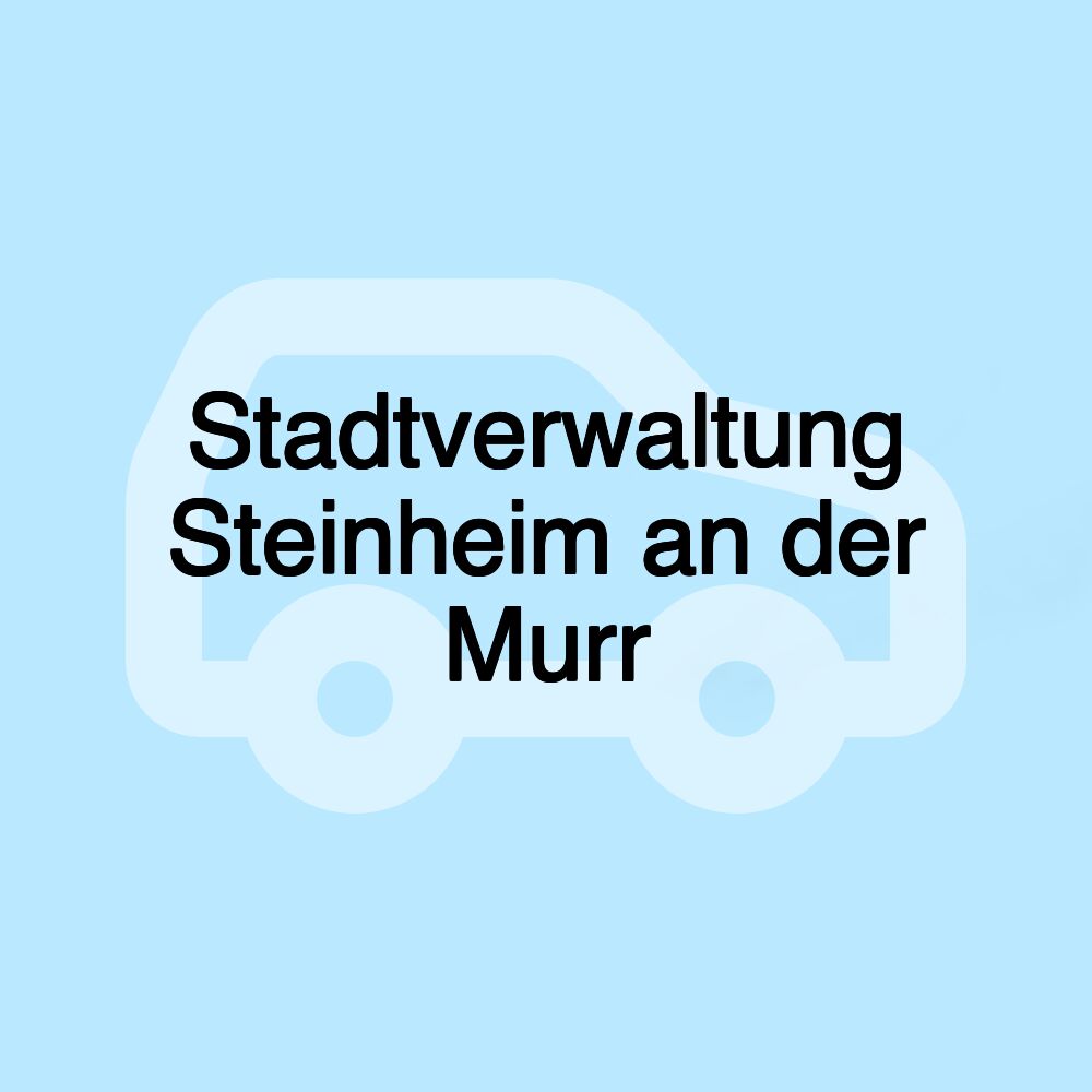 Stadtverwaltung Steinheim an der Murr