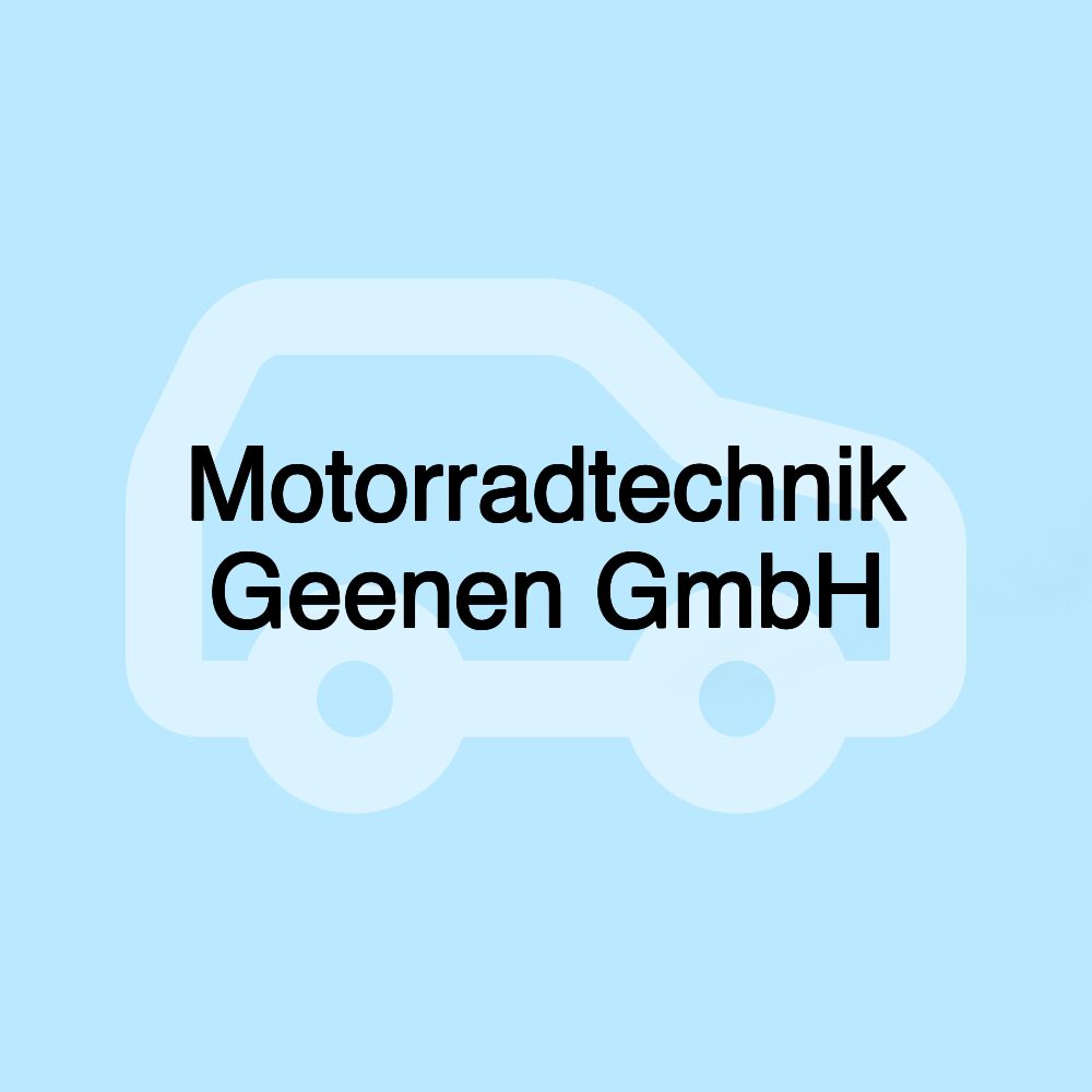 Motorradtechnik Geenen GmbH